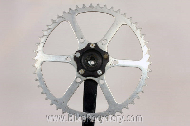 BLACK Specialties TA Pro 5 Vis Cyclotourist Crankset: 175mm, 50T RARE