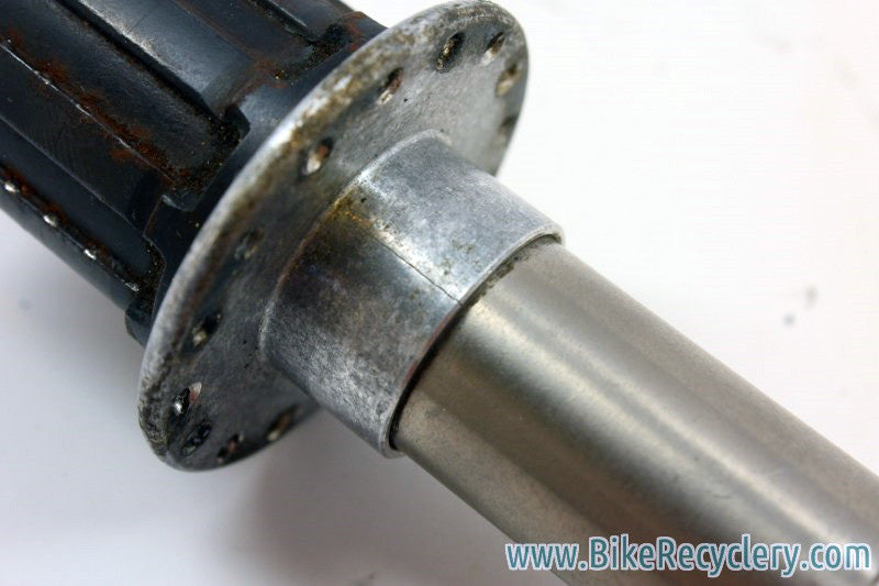 TNT Titanium Hubset: 7 Speed Freehub, FOR PARTS OR ART ONLY!