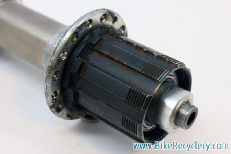 TNT Titanium Hubset: 7 Speed Freehub, FOR PARTS OR ART ONLY!