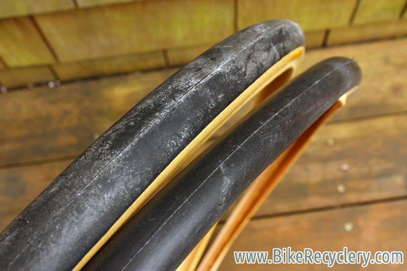 NOS/Used Vintage Road Tire Lot: 700c (& one 27") Avocet FasGrip/Duro/K20, Continental (Ultra) Sport 1000, Michelin HI-Lite (8 Tires)