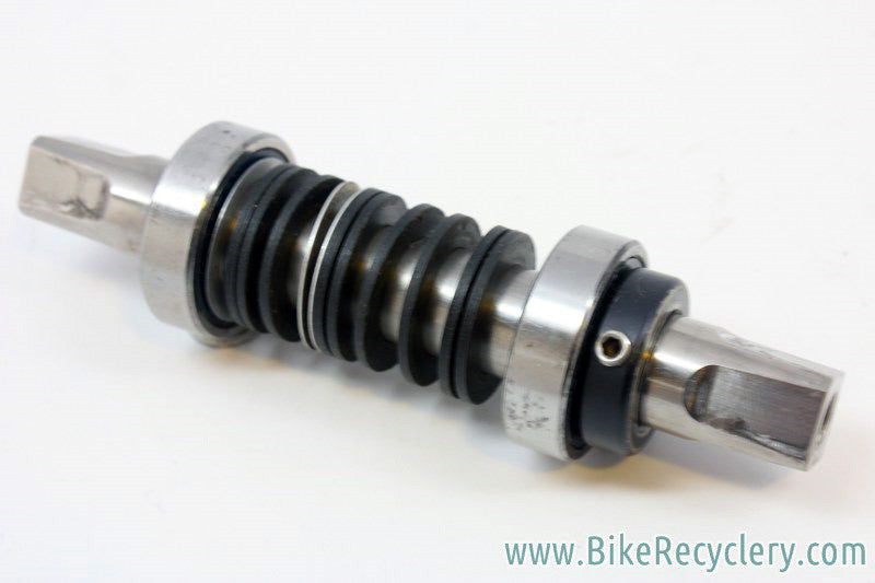 Cook Brother's Ti Bottom Bracket: Incomplete- 125mm Spindle, Bearings, One Collar