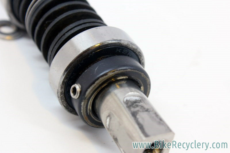 Cook Brother's Ti Bottom Bracket: Incomplete- 125mm Spindle, Bearings, One Collar