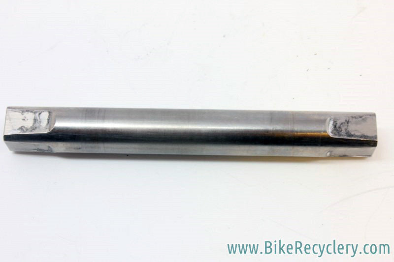 Cook Brother's Ti Bottom Bracket: Incomplete- 125mm Spindle, Bearings, One Collar