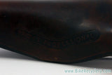 Vintage Brooks Professional Leather Saddle: Brown, Brass Rivets 1970's