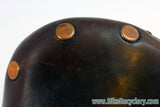 Vintage Brooks Professional Leather Saddle: Brown, Brass Rivets 1970's