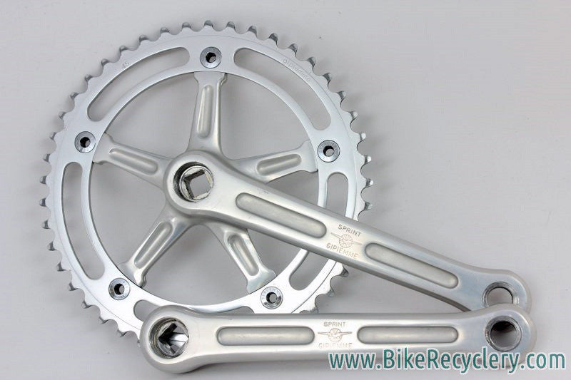 Vintage Gipiemme Strada Sprint Crankset: 170mm, 45t, 144mm BCD, MINT