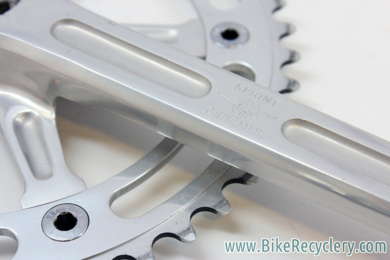 Vintage Gipiemme Strada Sprint Crankset: 170mm, 45t, 144mm BCD, MINT