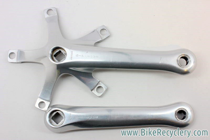Vintage Gipiemme CronoSprint Aero Crank Arms: 170mm, 144mm BCD
