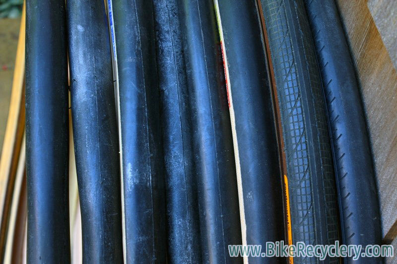 NOS/Used Vintage Road Tire Lot: 700c (& one 27") Avocet FasGrip/Duro/K20, Continental (Ultra) Sport 1000, Michelin HI-Lite (8 Tires)