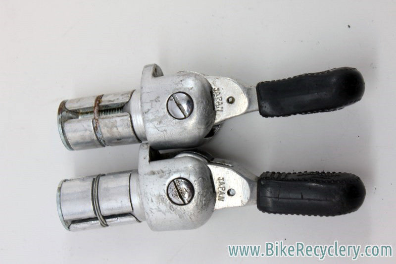 Vintage Suntour Barcon Bar End Shifters: 5/6/7/8 speed Retro Friction