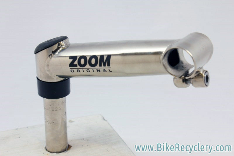 1990's MTB Zoom Quill Stem: Silver, 140mm x 25.4mm MINT