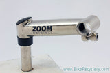 1990's MTB Zoom Quill Stem: Silver, 140mm x 25.4mm MINT