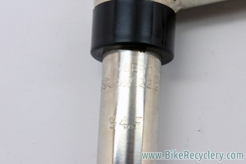 1990's MTB Zoom Quill Stem: Silver, 140mm x 25.4mm MINT