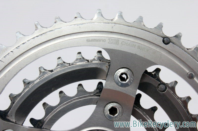 Shimano XTR M952 Crank Spider & Triple Chainrings: 46/34/24t, 112/68mm 4-Bolt