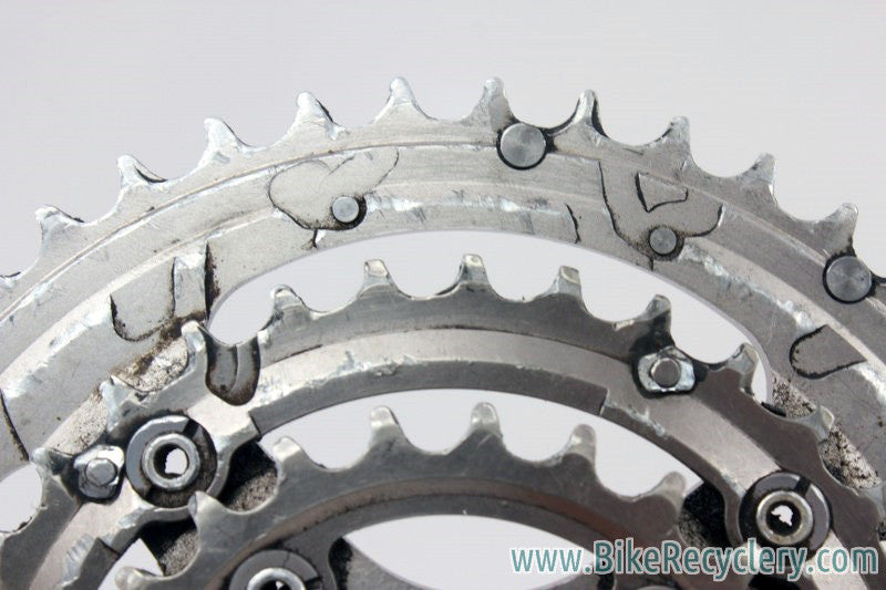 Shimano XTR M952 Crank Spider & Triple Chainrings: 46/34/24t, 112/68mm 4-Bolt