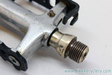 Sampson U.L. MTB Platform Pedals: 1990's, Titanium, Sealed Bearing, Traction Pins, 240g RARE