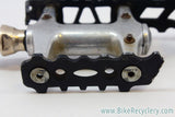 Sampson U.L. MTB Platform Pedals: 1990's, Titanium, Sealed Bearing, Traction Pins, 240g RARE