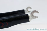 Deda Black Force 2 Carbon Fork: 1" Threadless, Black 700c