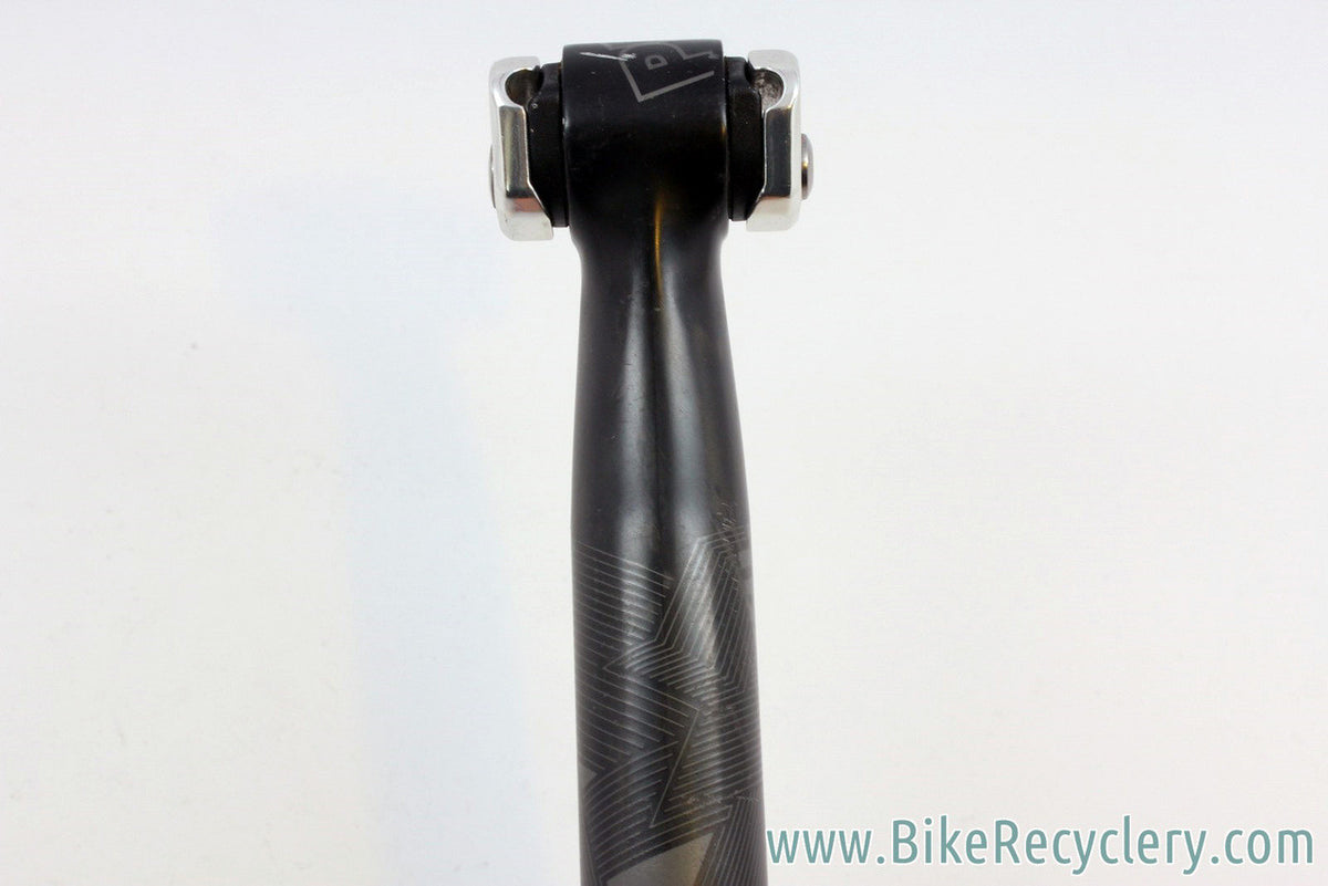 Pro Tharsis Carbon Seatpost: 31.6mm x 360mm, 197g, Black, 10mm Setback
