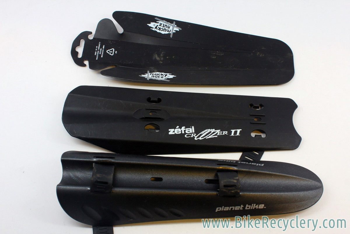 Downtube Fender Lot: Mucky Nutz, Zefal Croozer 2, Planet Bike