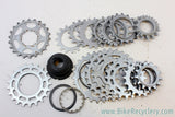 Freewheel Parts & Pieces Lot: Suntour Winner, Regina CX/CX-S, Cogs, Body, Spacers