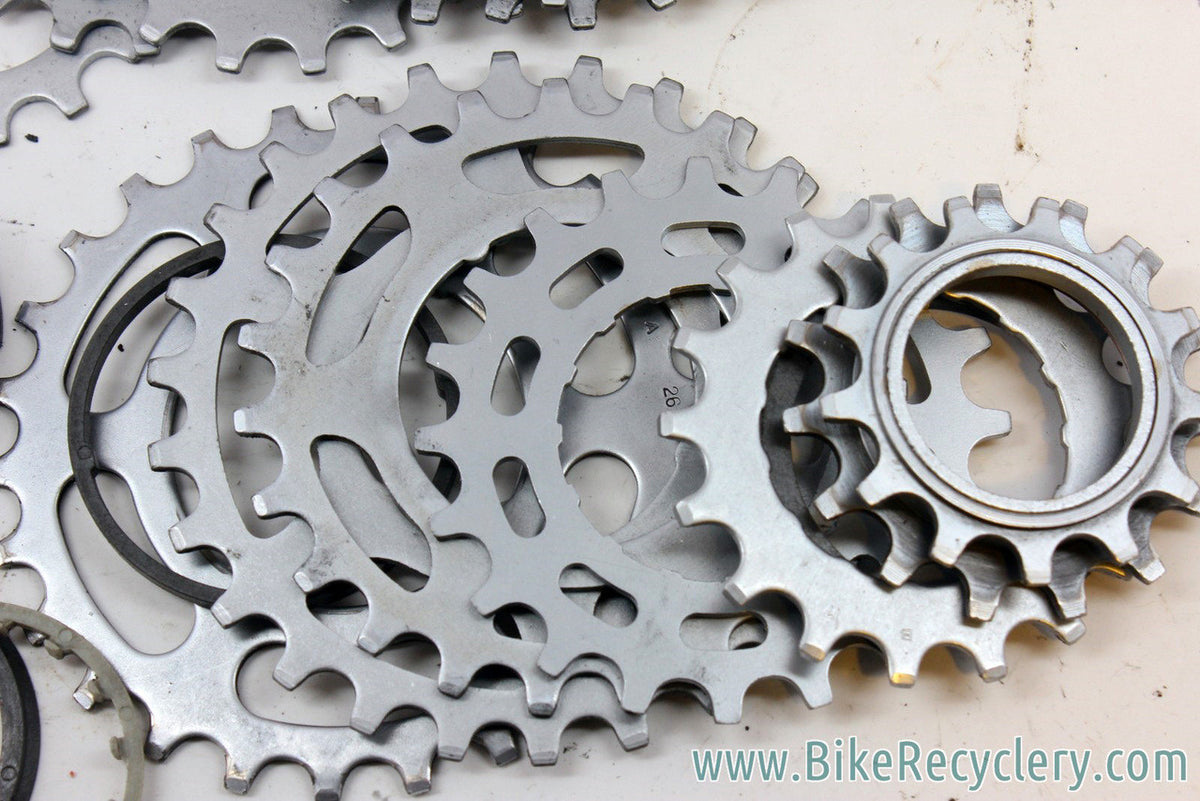 Freewheel Parts & Pieces Lot: Suntour Winner, Regina CX/CX-S, Cogs, Body, Spacers
