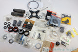 NEW Modern Road/MTN Bike Small Parts & Hardware Lot: DT Swiss 240 Freehub Body & Centerlock/6-Bolt Adapters, Freehub Body, Bolts, BB Parts, Pads, Axle Ends, Headset Parts, MORE