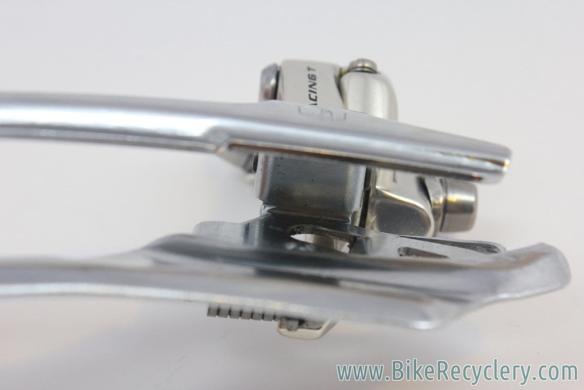 Vintage Campagnolo Racing T Front Derailleur: Braze On, Triple, 1st Gen 8-Speed MINT