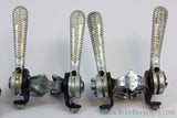 Campagnolo Clamp On Downtube Shifter LOT of 4: Cable Stops, 1960's/1970's/1980's