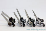 Campagnolo Clamp On Downtube Shifter LOT of 4: Cable Stops, 1960's/1970's/1980's