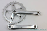 Vintage Specialized Racing Flag Road Bike Crankset: 170mm, 42T Singlespeed (or Double), 110mm, Silver