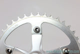 Vintage Specialized Racing Flag Road Bike Crankset: 170mm, 42T Singlespeed (or Double), 110mm, Silver