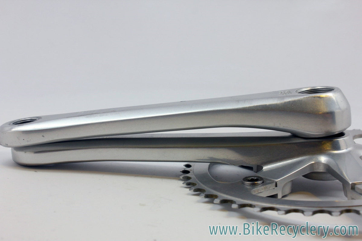 Vintage Specialized Racing Flag Road Bike Crankset: 170mm, 42T Singlespeed (or Double), 110mm, Silver