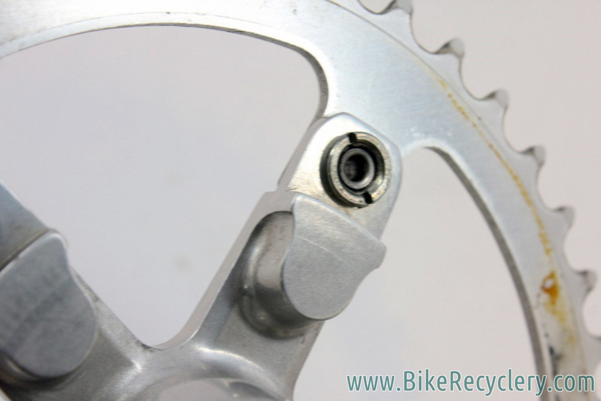 Vintage Specialized Racing Flag Road Bike Crankset: 170mm, 42T Singlespeed (or Double), 110mm, Silver