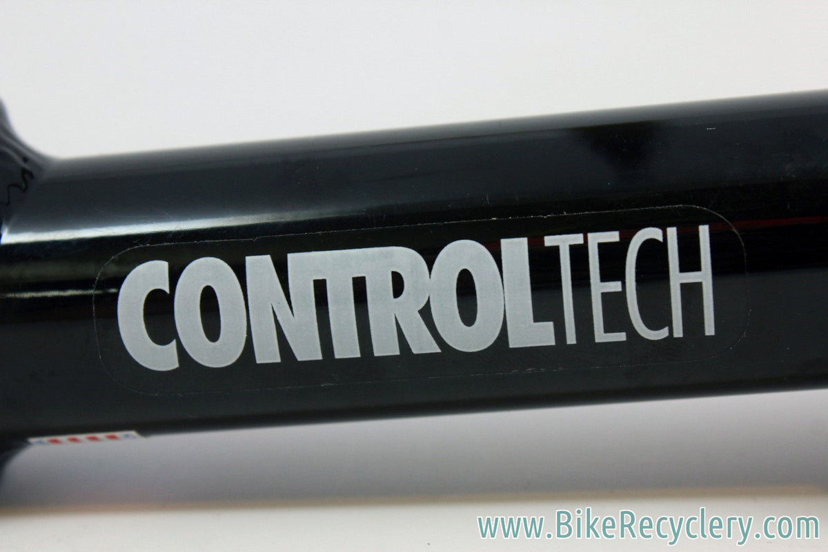 NOS Control Tech Threadless Stem: 1 1/4", 135mm x 25.4mm, Black, Vintage 1990's