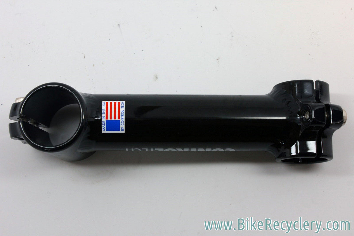 NOS Control Tech Threadless Stem: 1 1/4", 135mm x 25.4mm, Black, Vintage 1990's