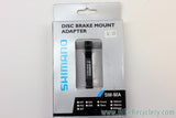 Shimano Disc Brake Adapter: SM-MA-F180P/P2, Front Post Mount, 180mm