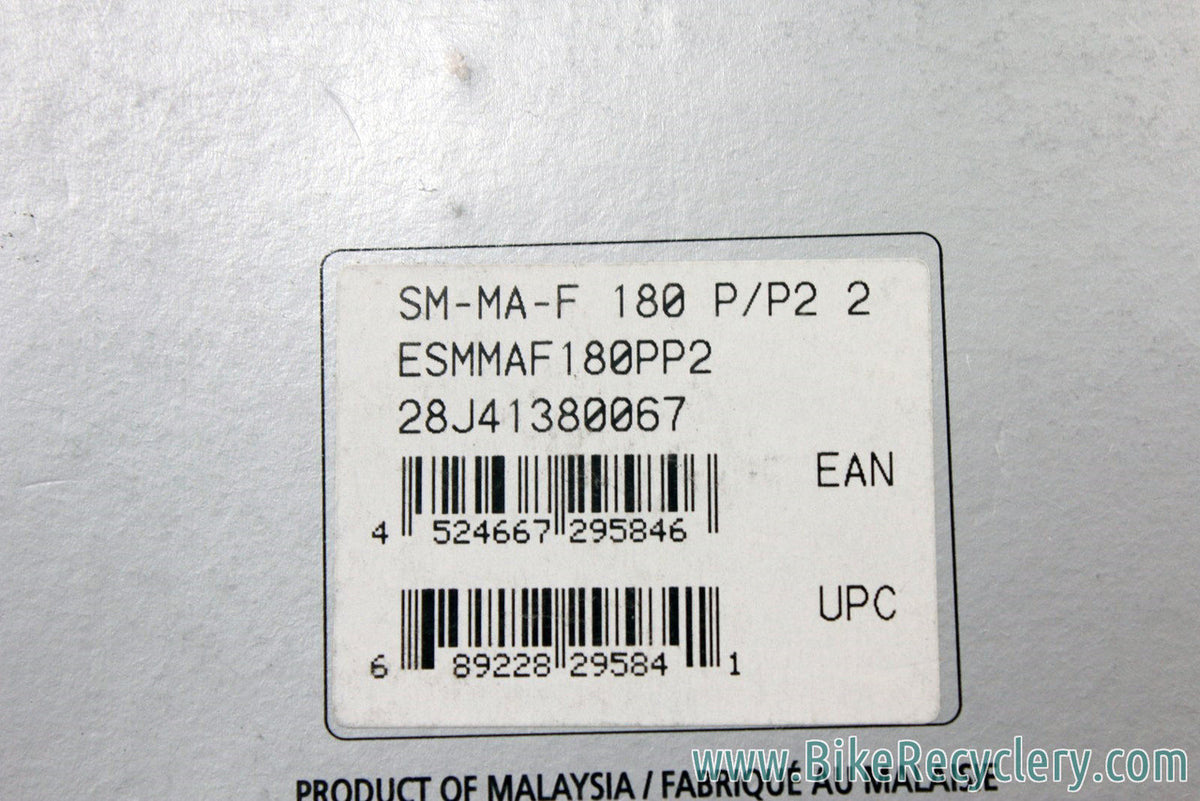 Shimano Disc Brake Adapter: SM-MA-F180P/P2, Front Post Mount, 180mm