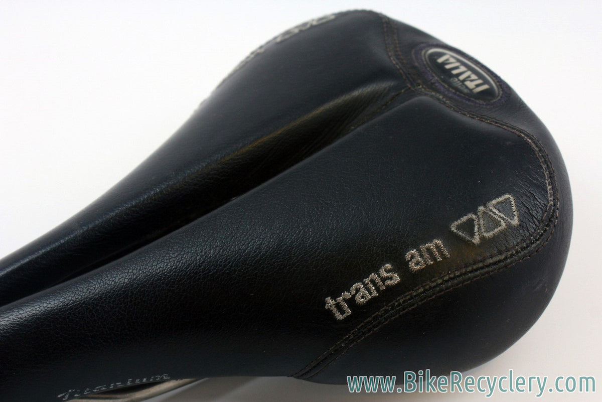 Selle Italia Flite Trans Am Titanium Saddle: Cutout, Black EXC+
