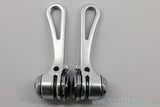 Vintage Mavic (Simplex Super LJ SLJ) Downtube Shifters: Silver, Retro-Friction