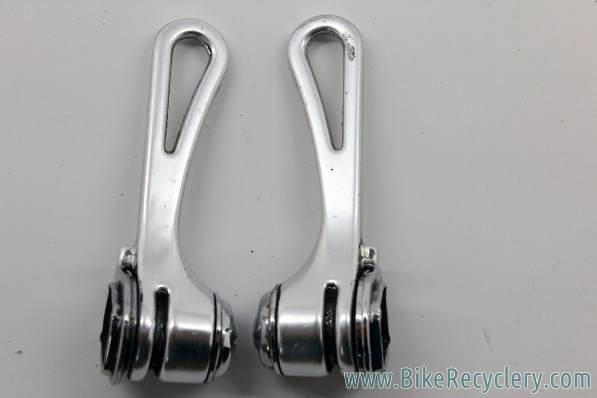 Vintage Mavic (Simplex Super LJ SLJ) Downtube Shifters: Silver, Retro-Friction