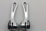 Vintage Mavic (Simplex Super LJ SLJ) Downtube Shifters: Silver, Retro-Friction
