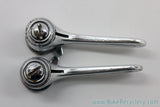 Vintage Mavic (Simplex Super LJ SLJ) Downtube Shifters: Silver, Retro-Friction