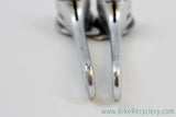 Vintage Mavic (Simplex Super LJ SLJ) Downtube Shifters: Silver, Retro-Friction