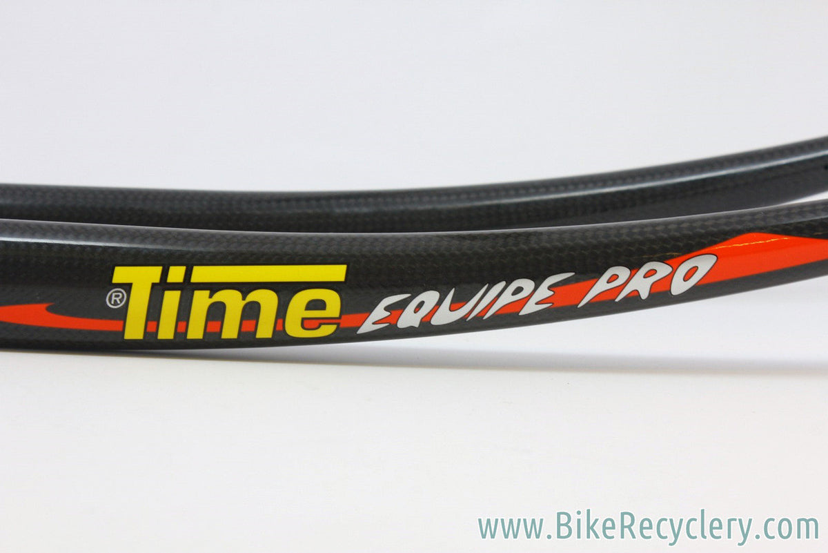 Time Equipe Pro Carbon Road Fork: 1" Threaded, MINT