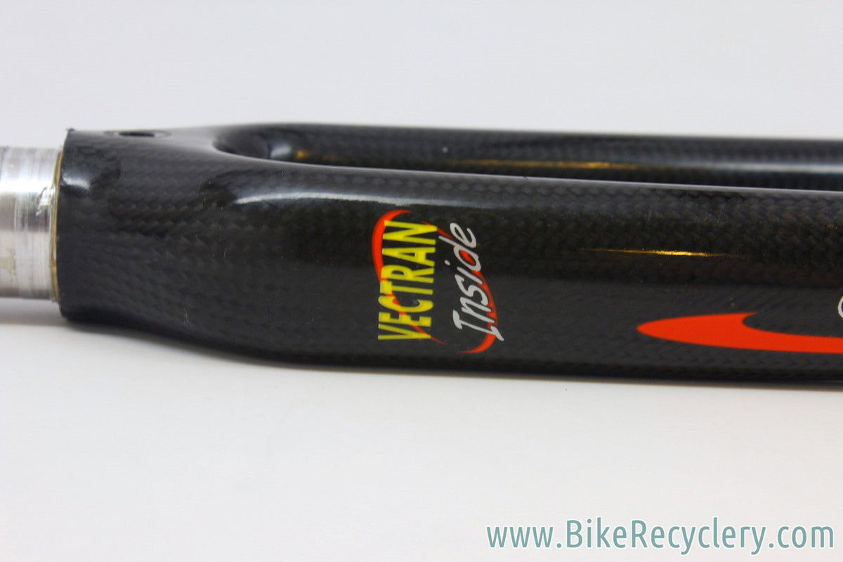 Time Equipe Pro Carbon Road Fork: 1" Threaded, MINT