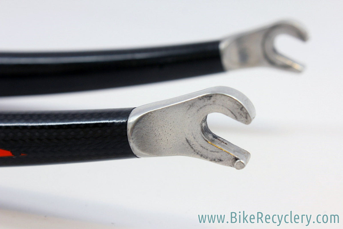 Time Equipe Pro Carbon Road Fork: 1" Threaded, MINT