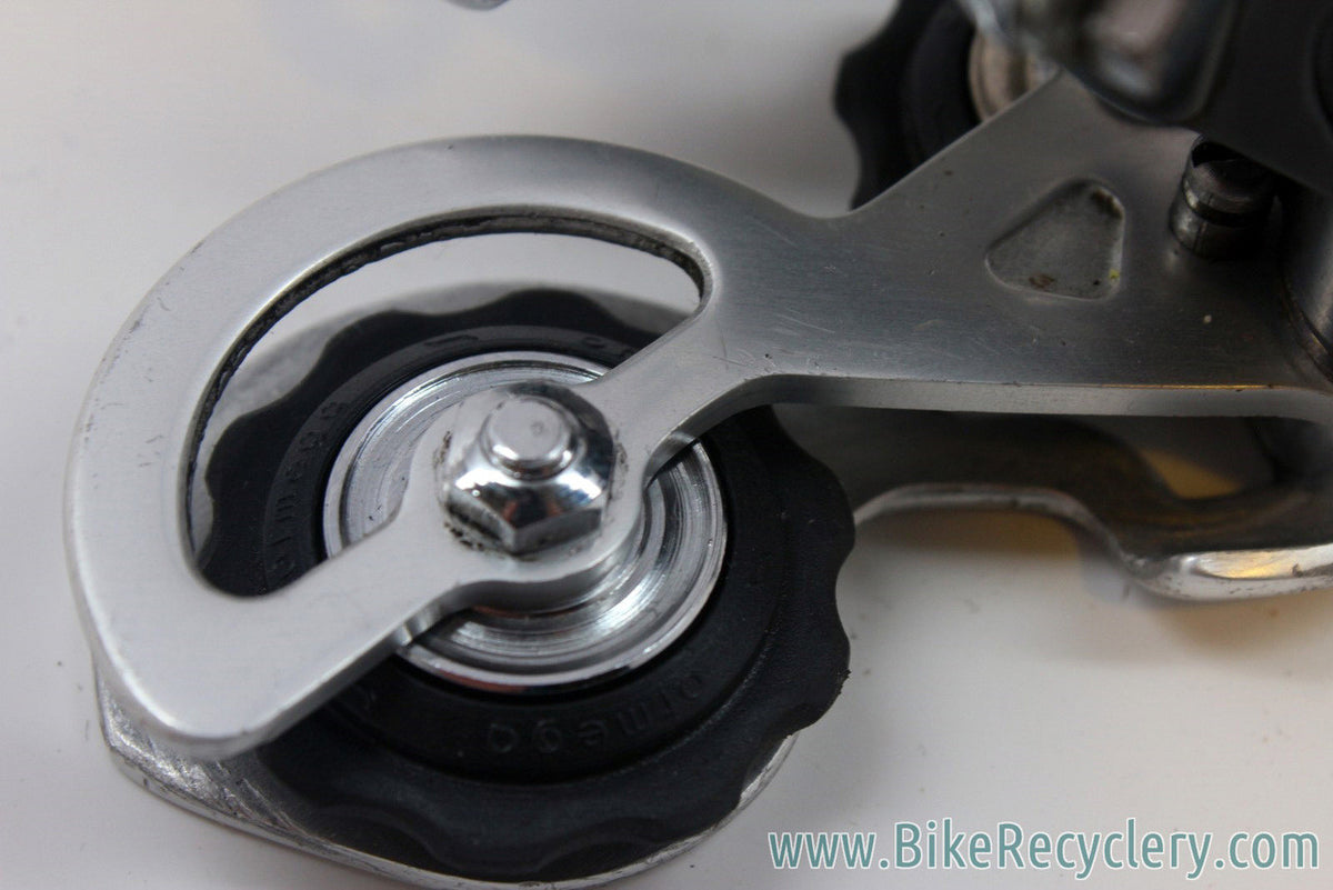 Ofmega Premier Rear Derailleur: Bianchi Edition, Rare, EXC+