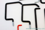 Heavy Duty Bicycle & Ski Ceiling Hooks: ~9" Long, Lot of 11