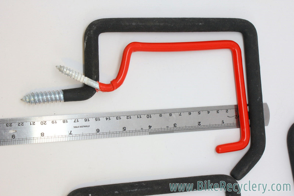 Heavy Duty Bicycle & Ski Ceiling Hooks: ~9" Long, Lot of 11